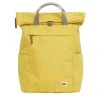 Roka Finchley A Medium Sustainable Canvas Backpack - Lemon Yellow