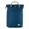 Roka Finchley A Medium Sustainable Canvas Backpack - Marine Blue