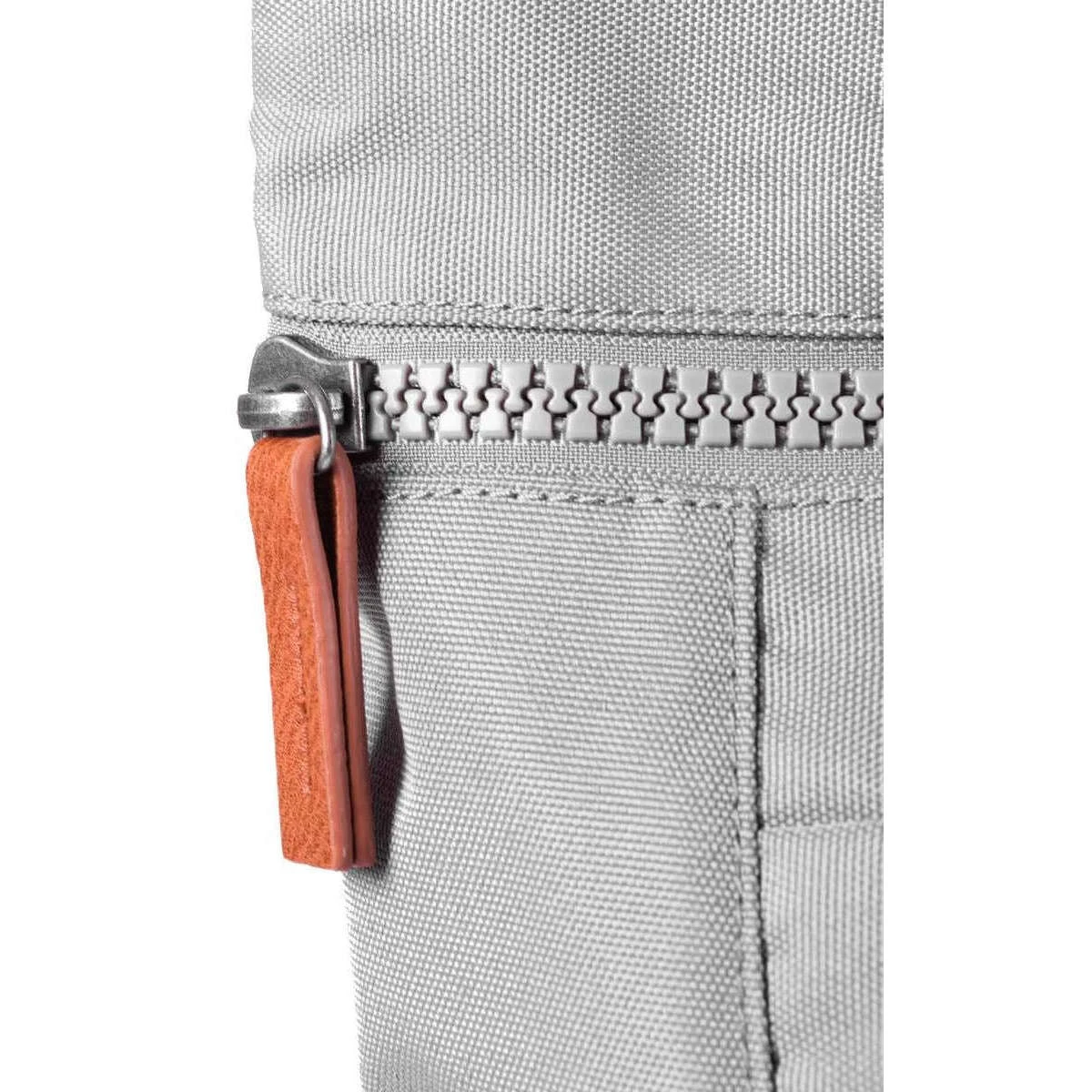 Roka Finchley A Medium Sustainable Canvas Backpack - Stormy Grey - Image 7