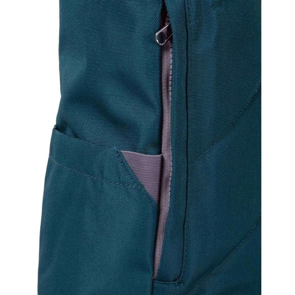 Roka Finchley A Medium Sustainable Canvas Backpack - Teal - Image 6