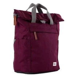 Roka Finchley A Small Sustainable Canvas Backpack - Sienna Burgundy -Roka Canfield B Shop roka finchley a small sustainable canvas backpack sienna burgundy 31396643