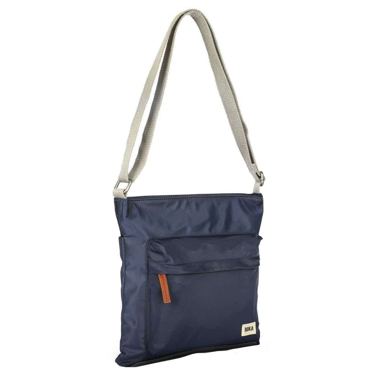 Roka Kennington B Medium Sustainable Nylon Cross Body Bag - Midnight Blue Roka Kennington B Medium Sustainable Nylon Cross Body Bag - Midnight Blue -Roka Canfield B Shop roka kennington b medium sustainable nylon cross body bag midnight blue 31455949