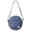 Roka Paddington B Small Sustainable Canvas Crossbody Bag - Airforce Blue