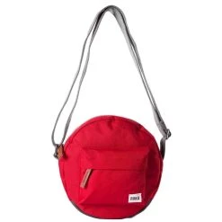 Roka Paddington B Small Sustainable Canvas Crossbody Bag - Mars Red