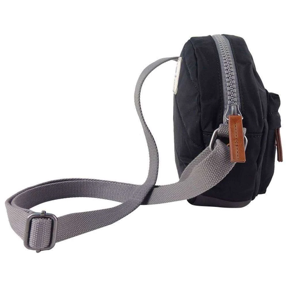 Roka Paddington B Small Sustainable Nylon Cross Body Bag - Black - Image 4