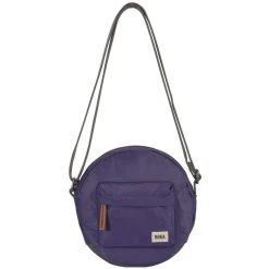 Roka Paddington B Small Sustainable Nylon Crossbody Bag - Mulberry Purple