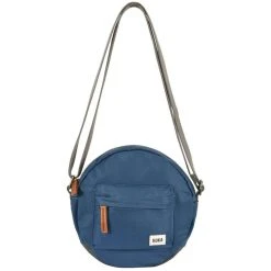 Roka Paddington B Small Sustainable Nylon Crossbody Bag - Pacific Blue