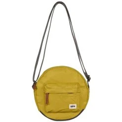 Roka Paddington B Small Sustainable Nylon Crossbody Bag - Pea Green