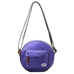 Roka Paddington B Small Sustainable Nylon Crossbody Bag - Peri Purple