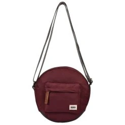 Roka Paddington B Small Sustainable Nylon Crossbody Bag - Port Red