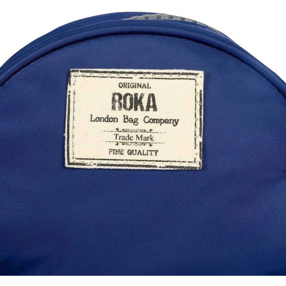 Roka Paddington D Sustainable Nylon Hip Bag - Burnt Blue - Image 5