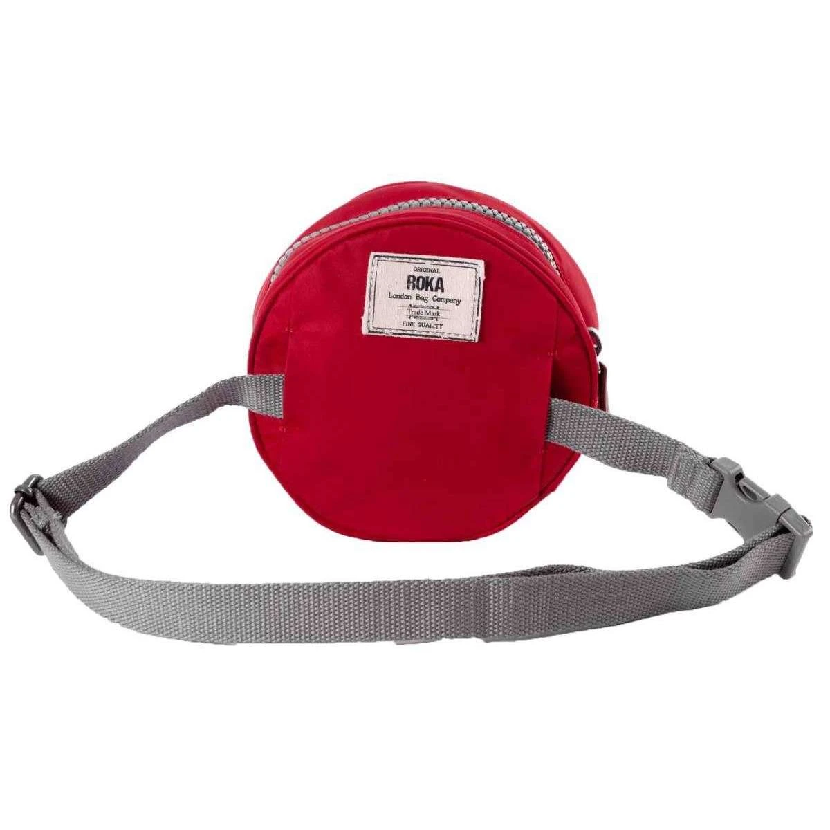 Roka Paddington D Sustainable Nylon Hip Bag - Cranberry Red - Image 2