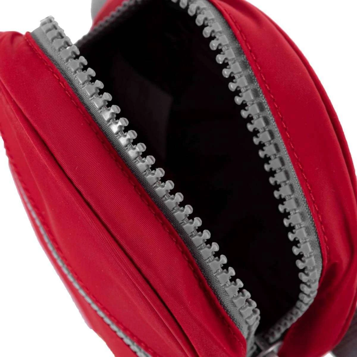 Roka Paddington D Sustainable Nylon Hip Bag - Cranberry Red - Image 5