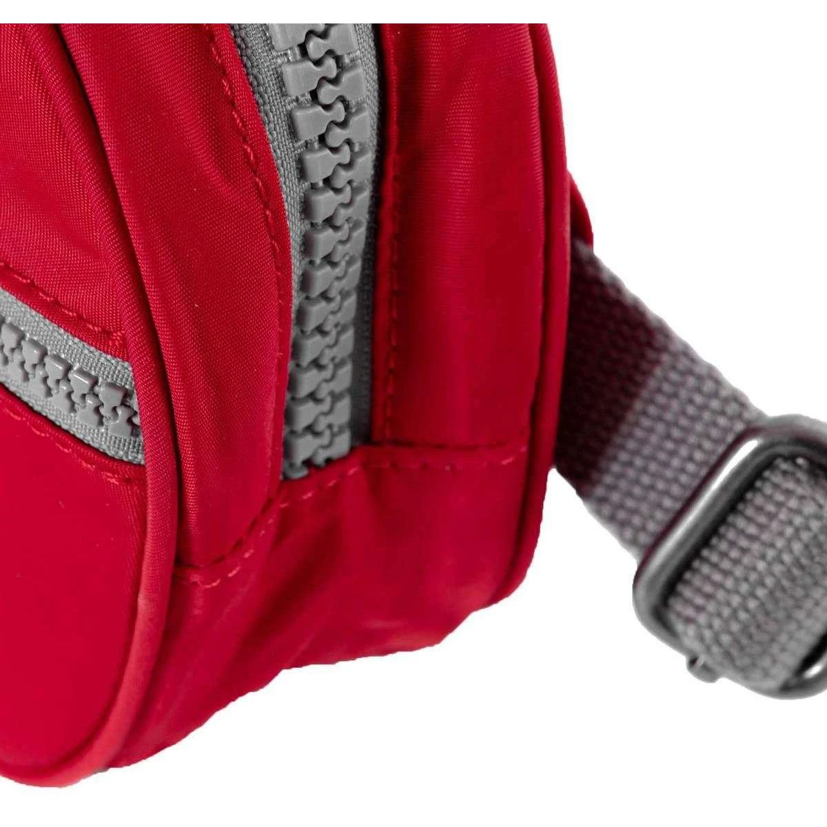 Roka Paddington D Sustainable Nylon Hip Bag - Cranberry Red - Image 7