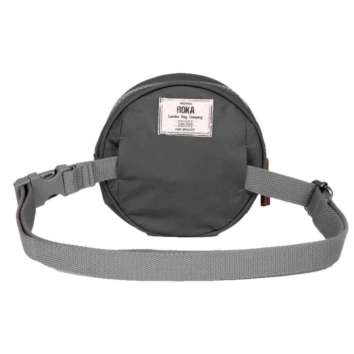 Roka Paddington D Sustainable Nylon Hip Bag - Graphite Grey - Image 2