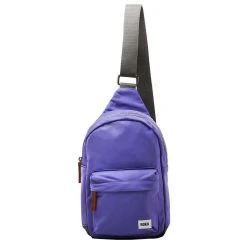 Roka Willesden B Sustainable Nylon Scooter Bag - Peri Purple