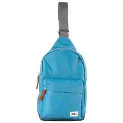 Roka Willesden B Sustainable Nylon Scooter Bag - Petrol Blue