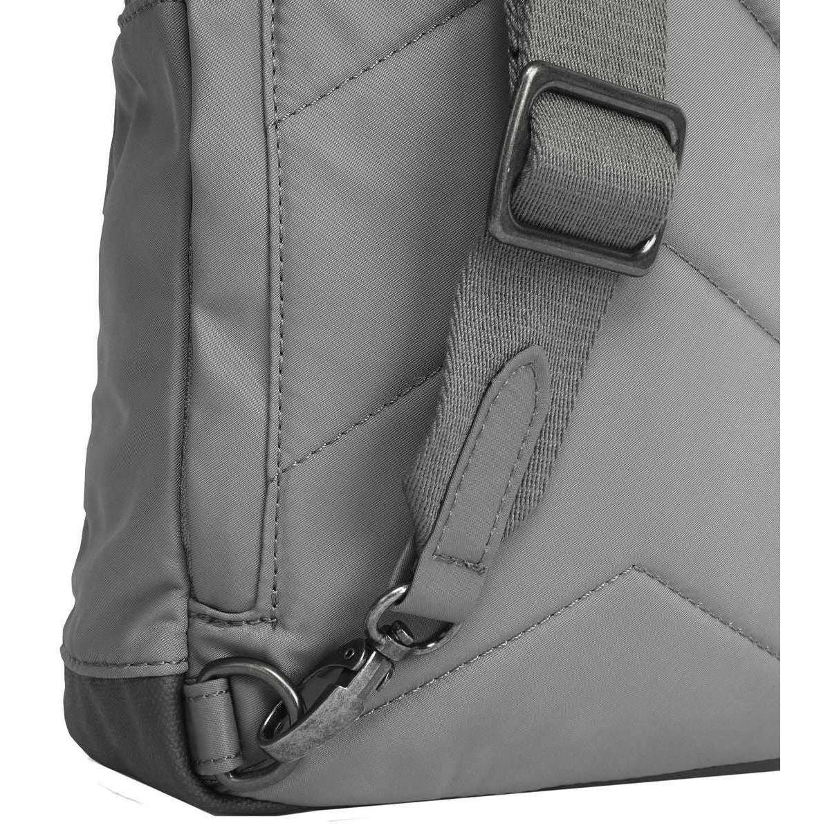 Roka Willesden B Sustainable Nylon Scooter Bag - Stormy Grey - Image 5