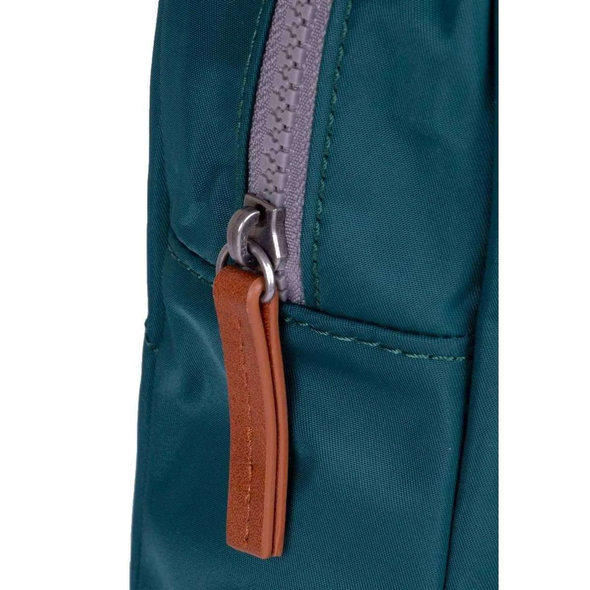 Roka Willesden B Sustainable Nylon Scooter Bag - Teal Green - Image 7