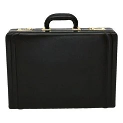 Tassia Attache Briefcase - Black