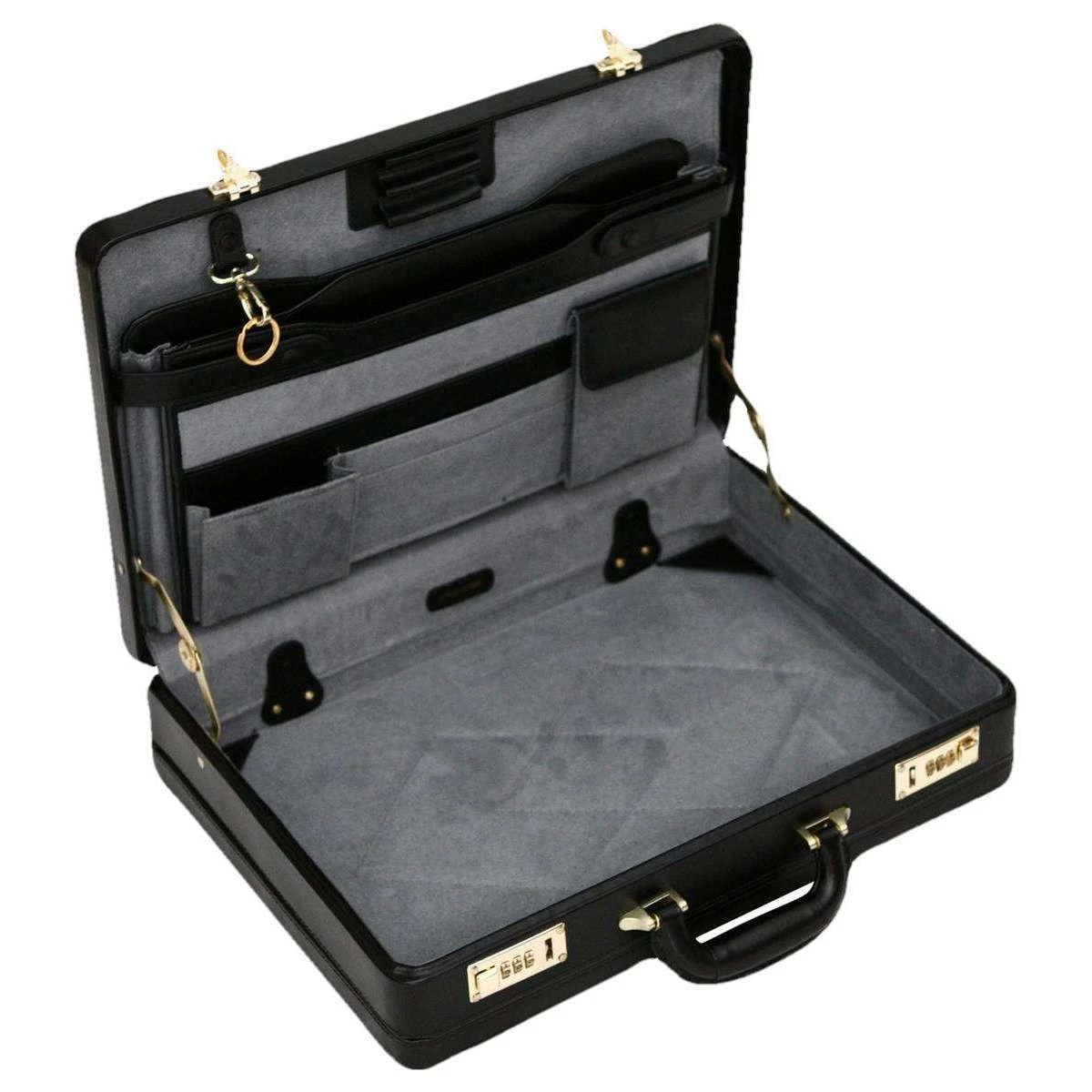 Tassia Attache Briefcase - Black - Image 2
