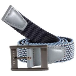 Ted Baker Columm Reversible Elastic Belt - Navy