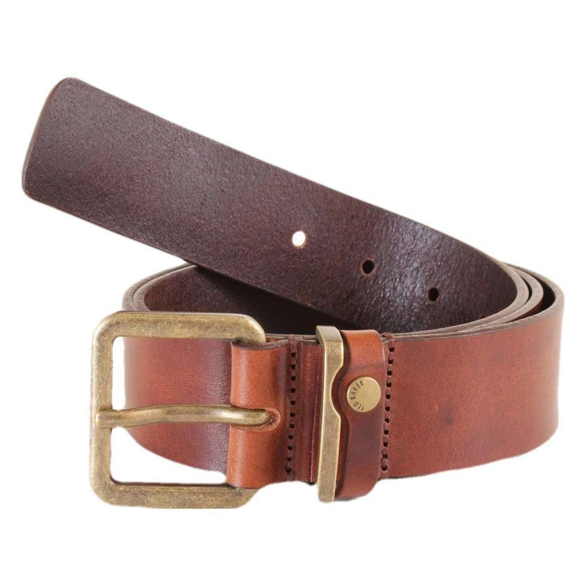 Ted Baker Katchup Casual Leather Belt - Tan